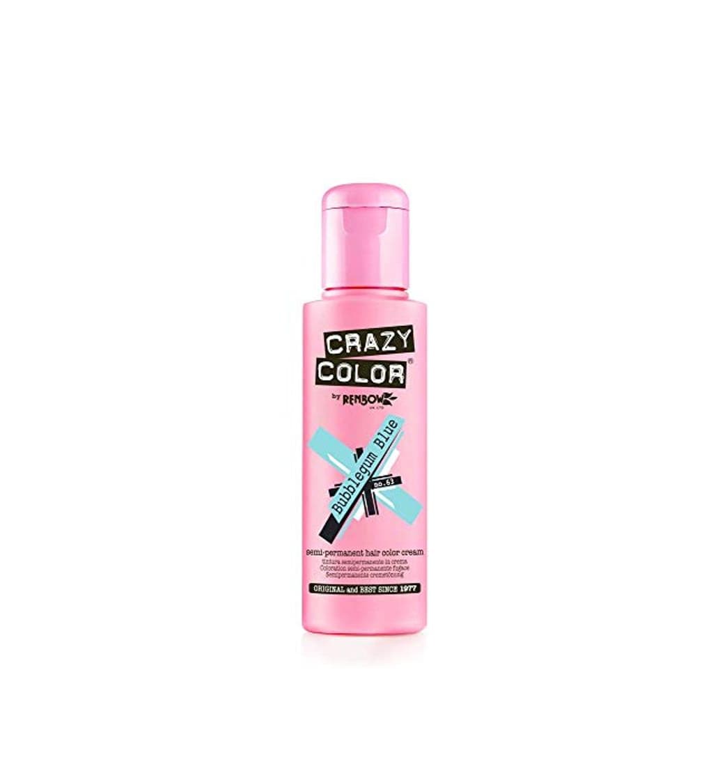 Product Crazy Color Bubblegum Blue Nº 63 Crema Colorante del Cabello Semi-permanente