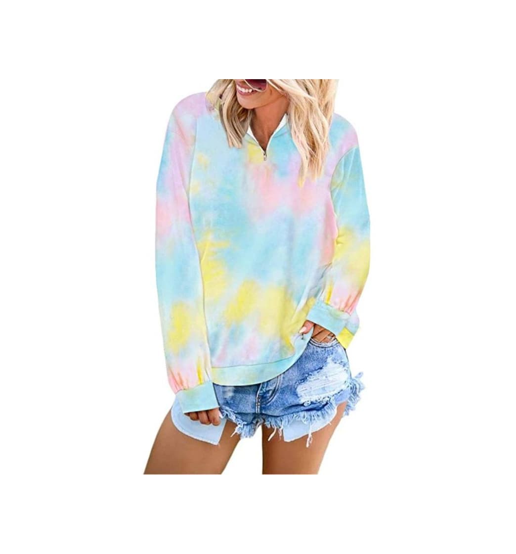 Moda luvamia Women Casual Tie Dye Sweatshirts

Price