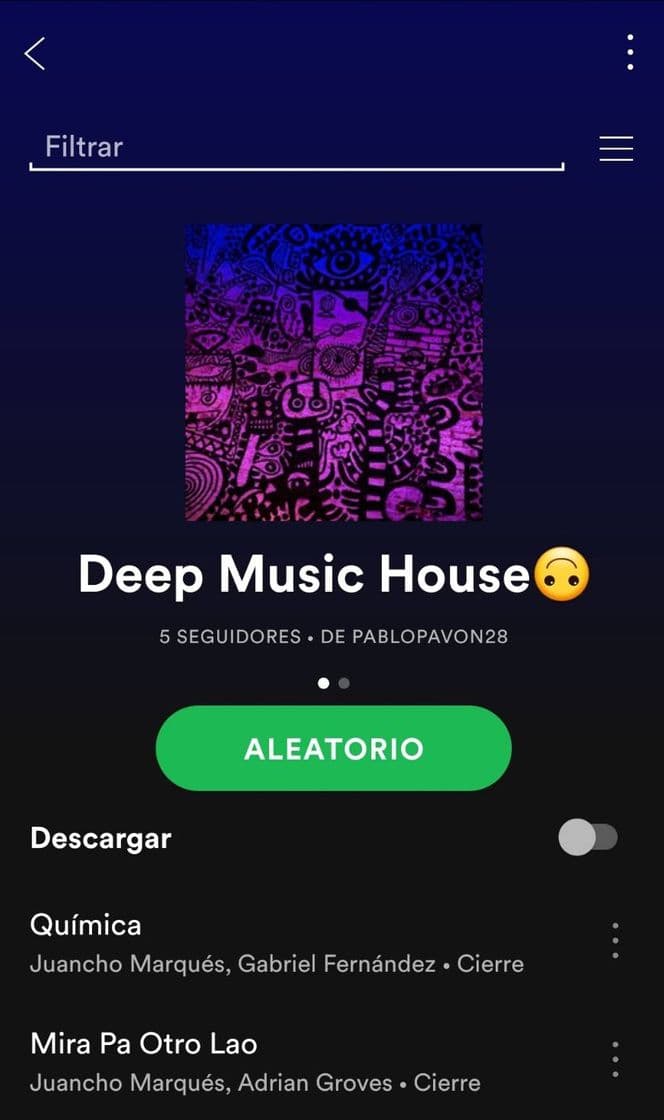 Canción DEEP MUSIC HOUSE