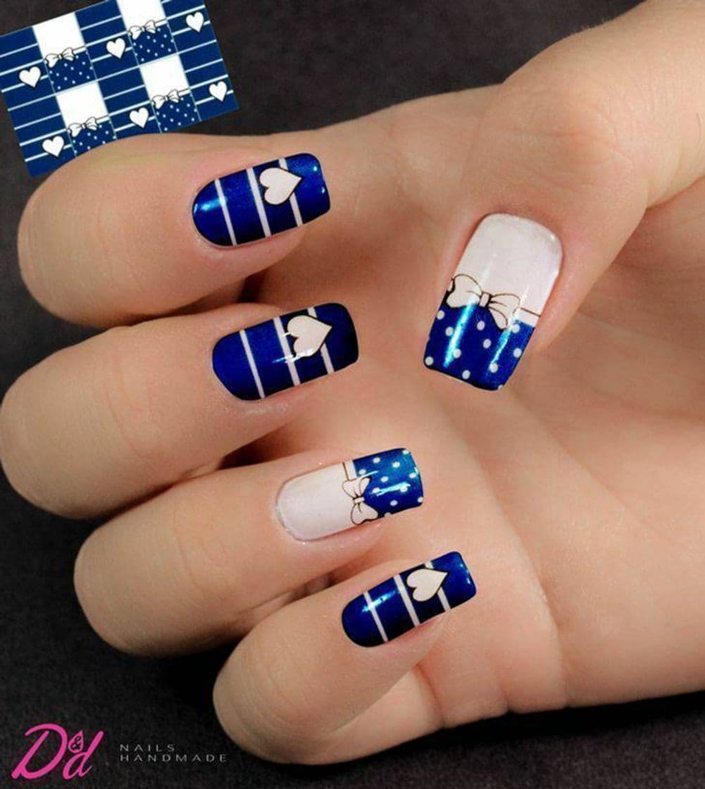 Fashion Unhas decoradas Azul - 🤩🤩