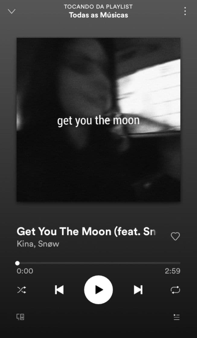 Canción Get You The Moon (feat. Snøw)