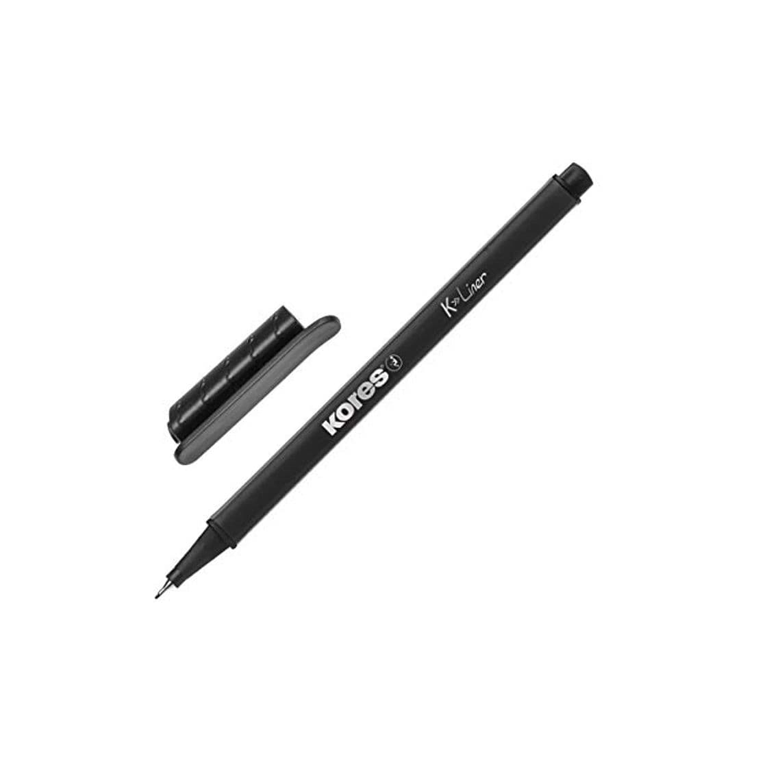 Producto Kores K-Liner Fineliner punta de metal, 0,4 mm, negro