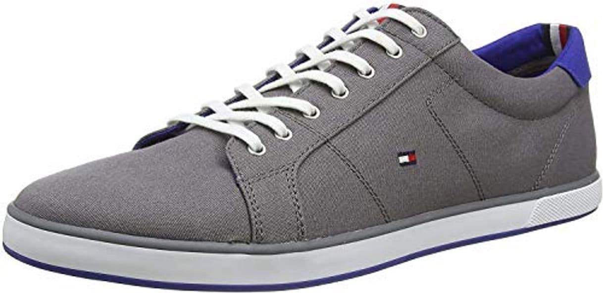 Fashion Tommy Hilfiger H2285ARLOW 1D, Zapatillas para Hombre, Gris