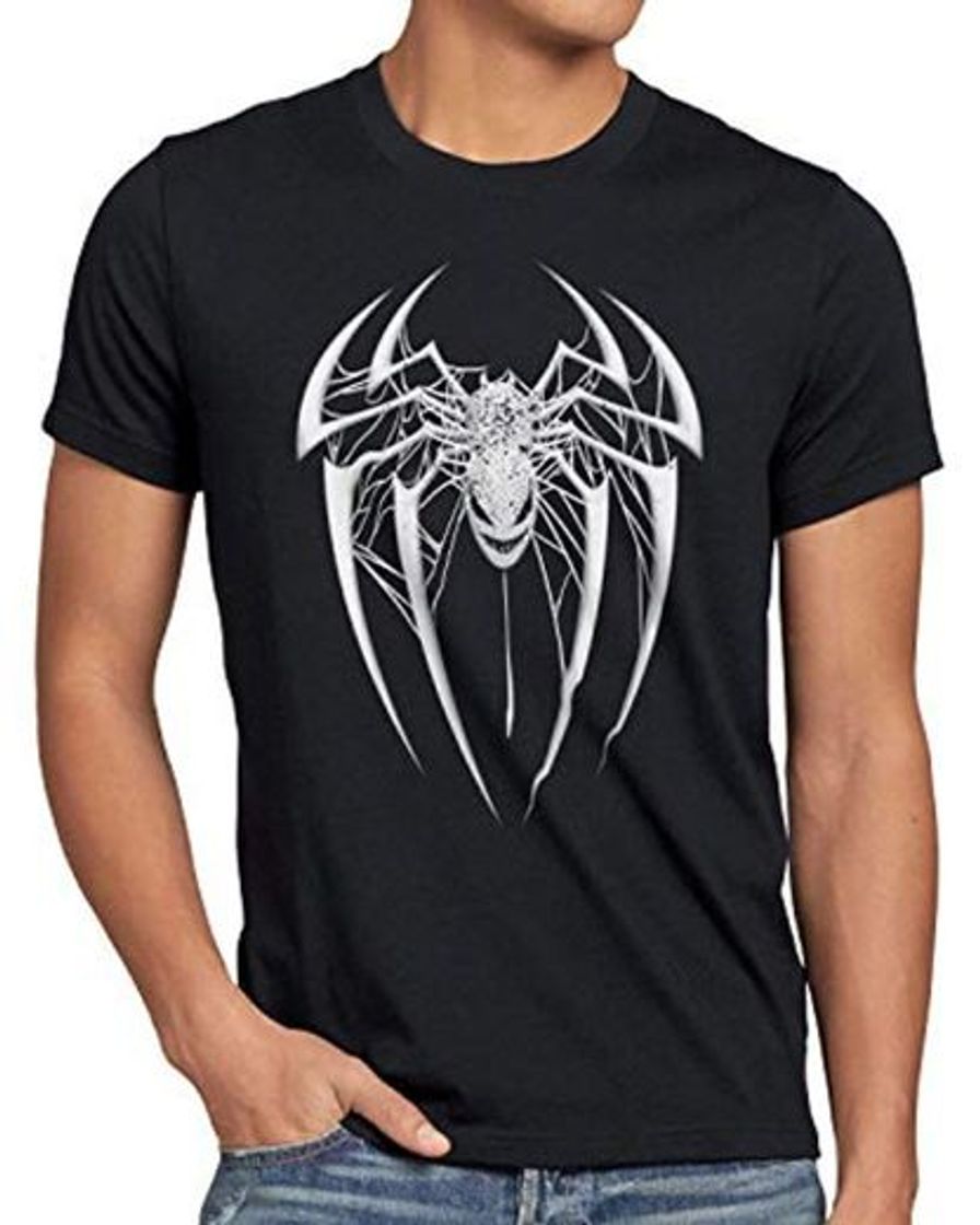 Fashion style3 Spider Nightmare Camiseta para Hombre T-Shirt película de cómic, Talla