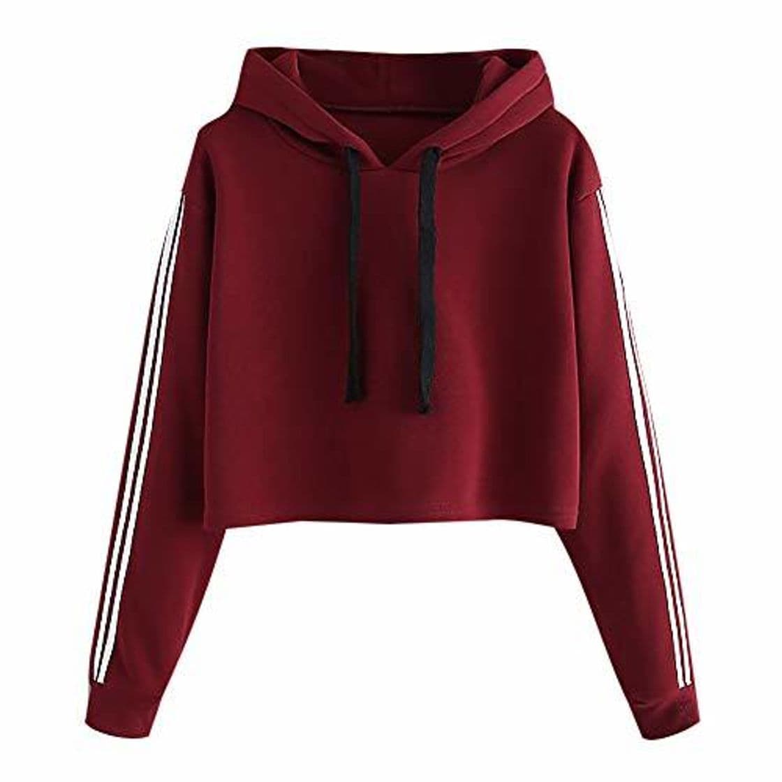 Fashion Sudaderas para Mujer,RETUROM❤Mujer Sudaderas Cortas Adolescentes Chicas Manga Larga Sudadera con Cuello