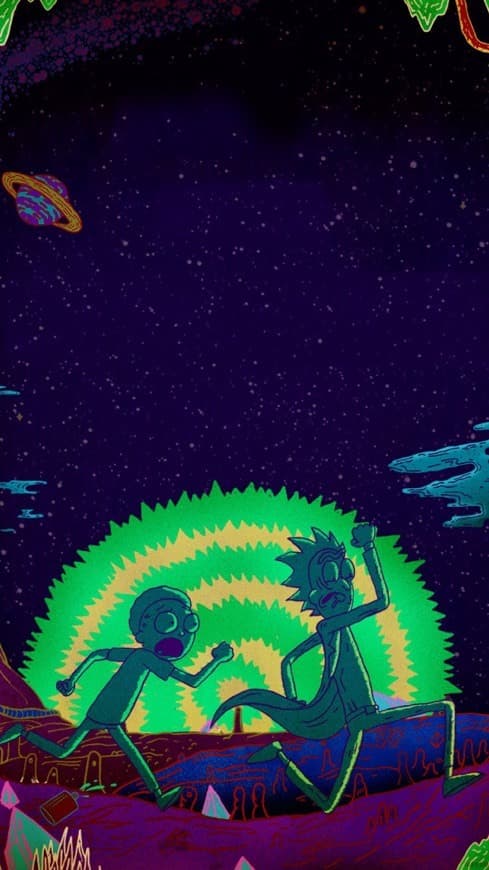 Fashion Fondo de pantalla Rick y Morty