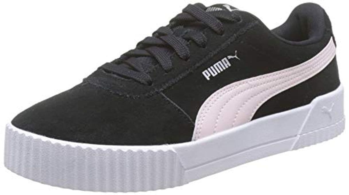 Fashion PUMA Carina, Zapatillas para Mujer, Negro Black