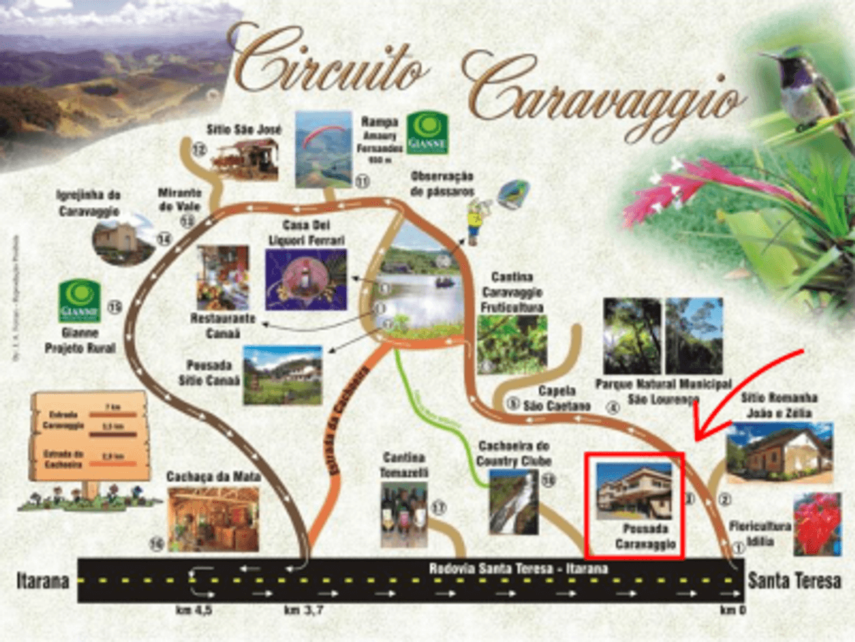 Place Circuito Caravaggio