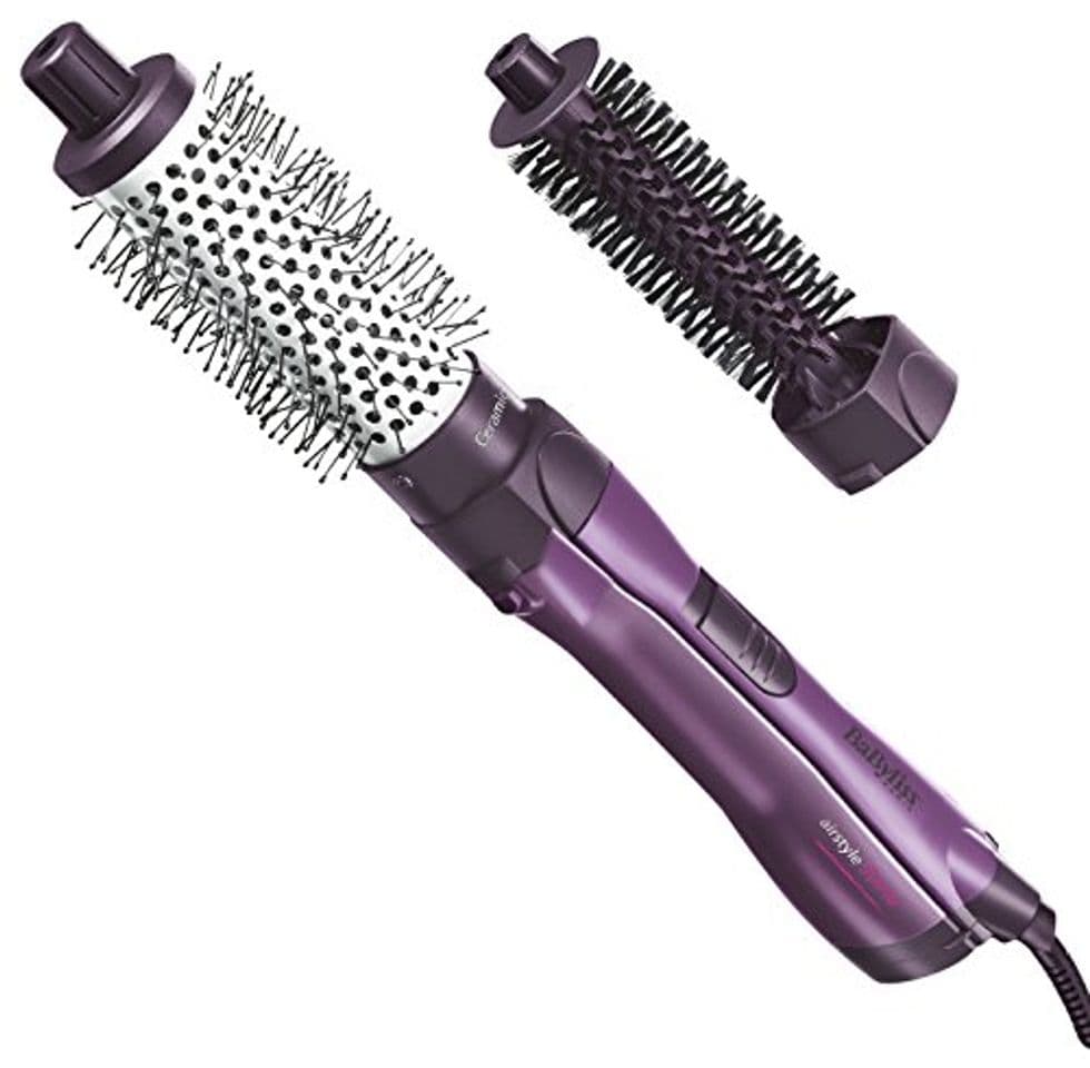 Lugar BaByliss AS81E - Cepillo de aire caliente, 800 W, cabezal cerámico de