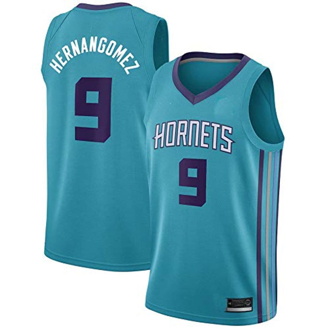 Producto K&A Camiseta Willy Hernangomez Charlotte Hornets Orquídea, Camiseta Willy Hernangomez Charlotte Hornets