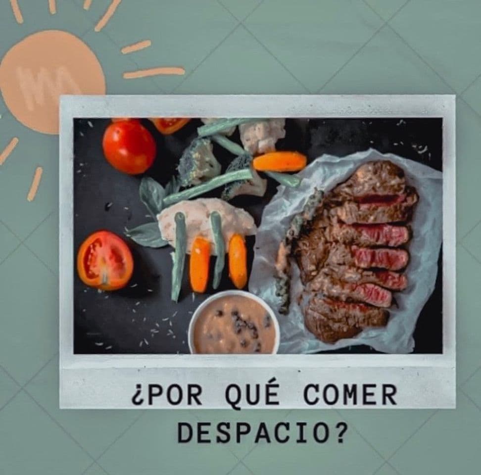 Fashion Aprende porque es bueno comer despacio 💪🏻💚