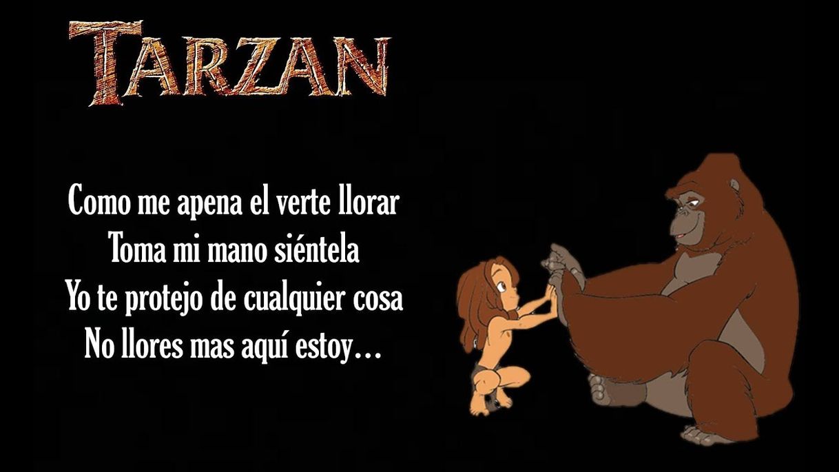 Moda Tarzan - En mi corazón vivirás 