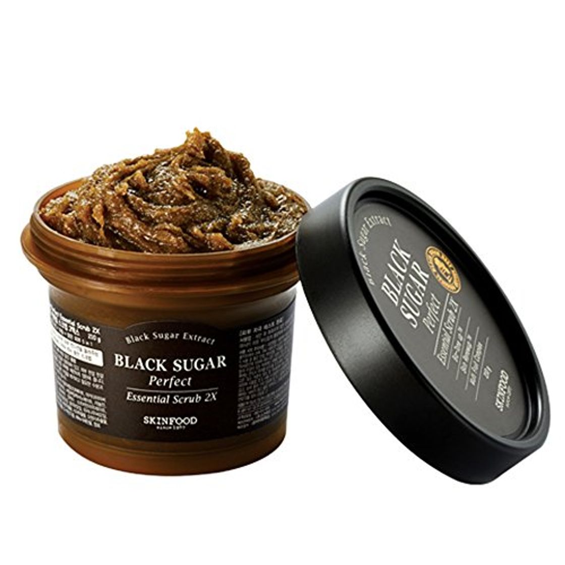 Belleza Skin Food 2015 New Black Sugar Perfect Essential Scrub 2X 7.41 Oz/210g