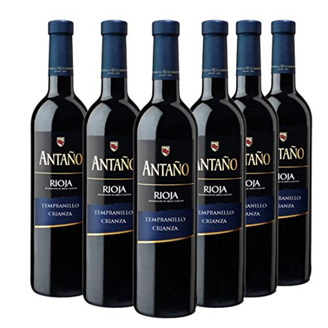 Producto Antaño Vino Tinto D.O Rioja, Crianza de 12 Meses, Volumen de Alcohol