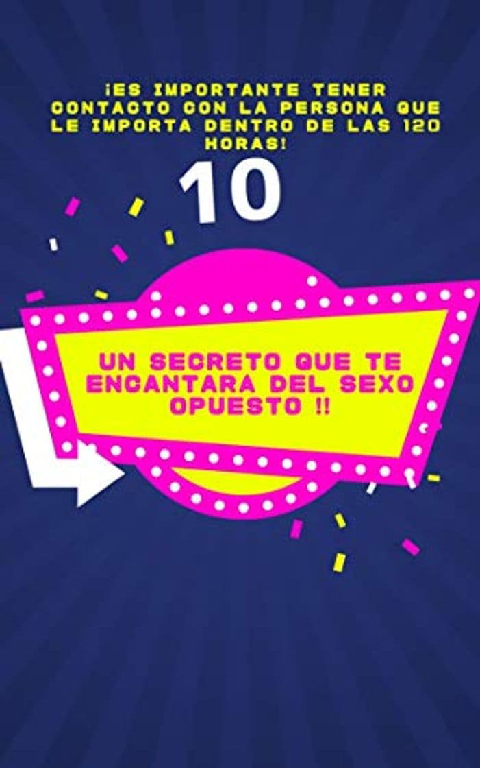 Book Un secreto que te encantará del sexo opuesto !!