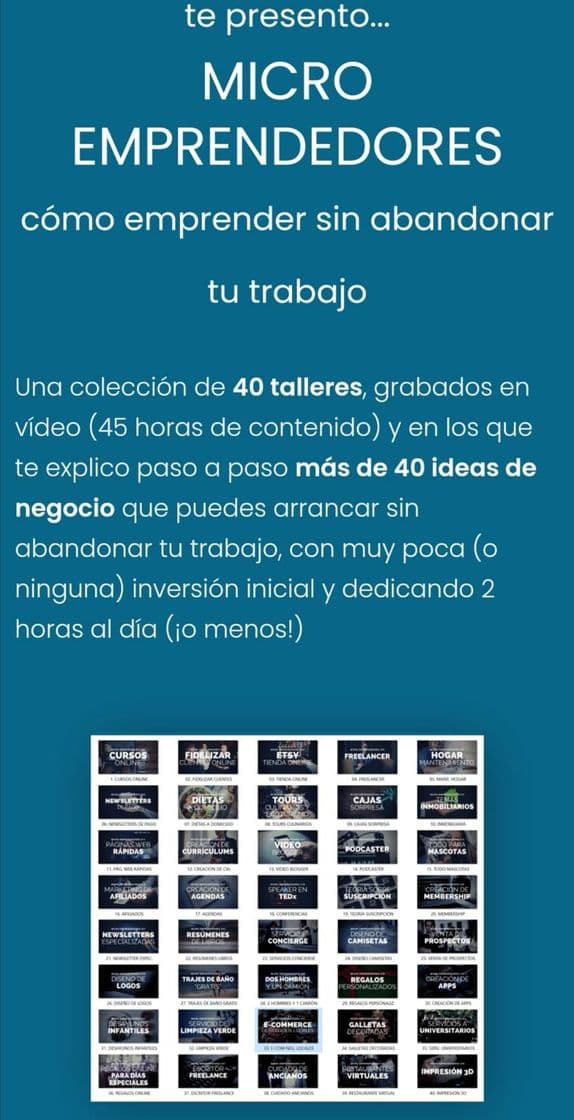 Moda Micro emprendedores 