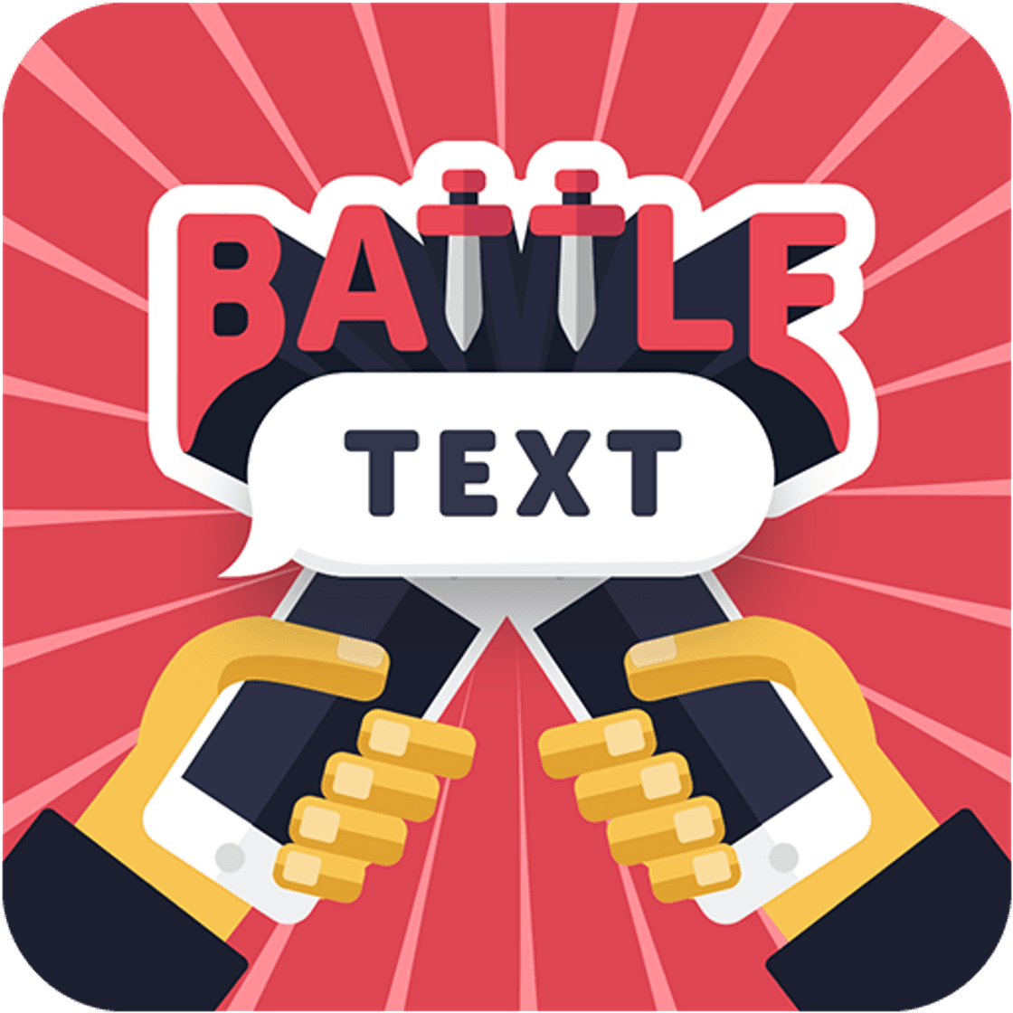 App BattleText - Chat Game with your Friends!