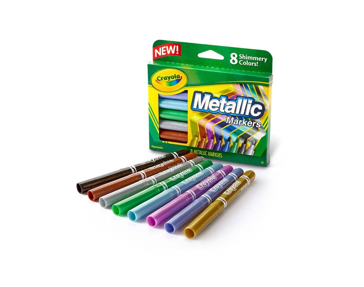 Producto crayola metallic markers