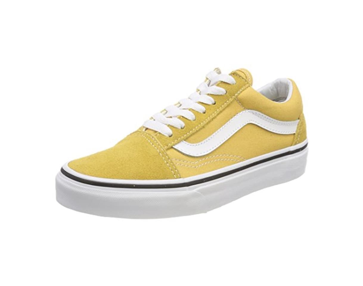 Moda Vans Old Skool, Zapatillas de Entrenamiento Unisex Adulto, Amarillo