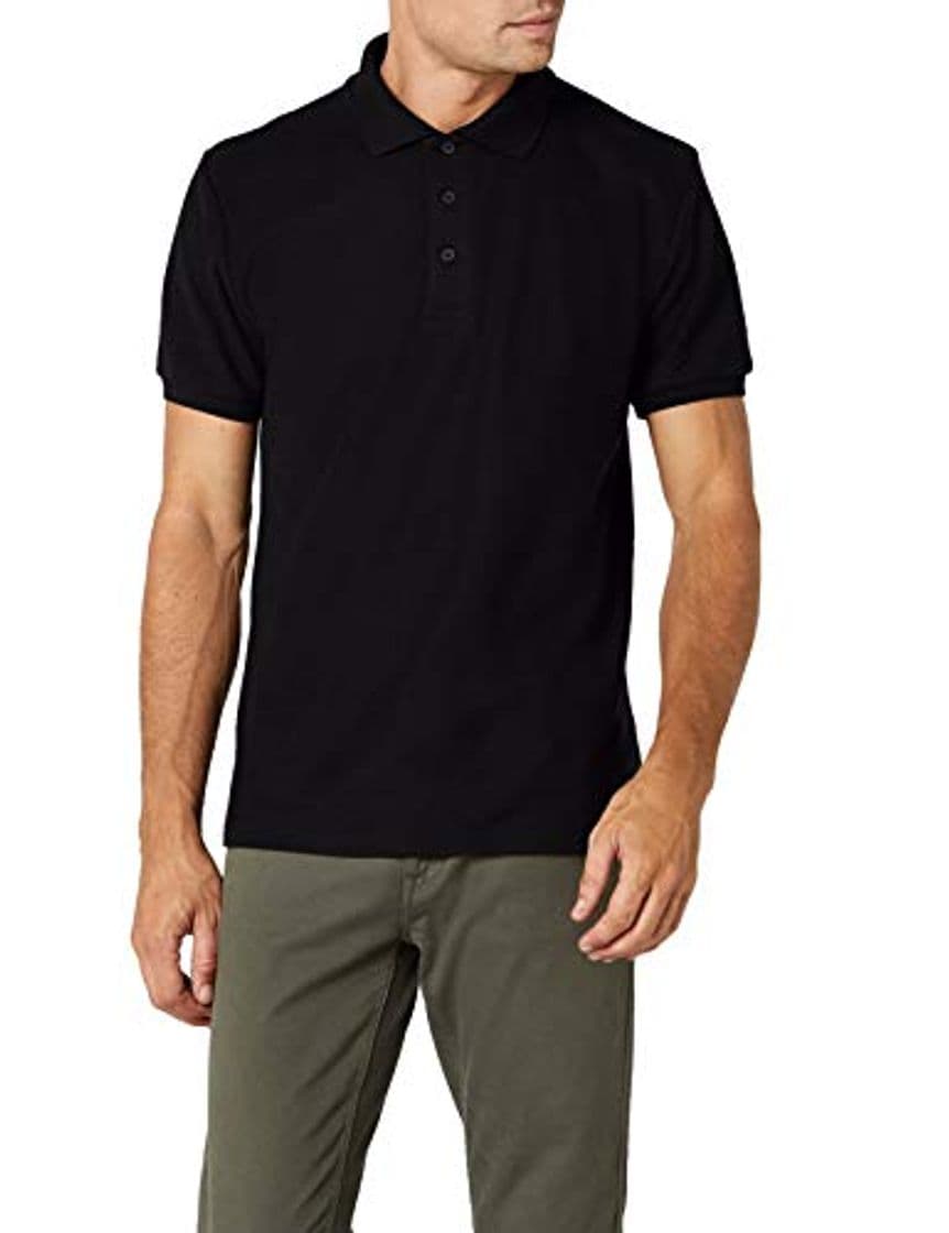 Producto Fruit of the Loom Ss033m, Polo para Hombre, Negro