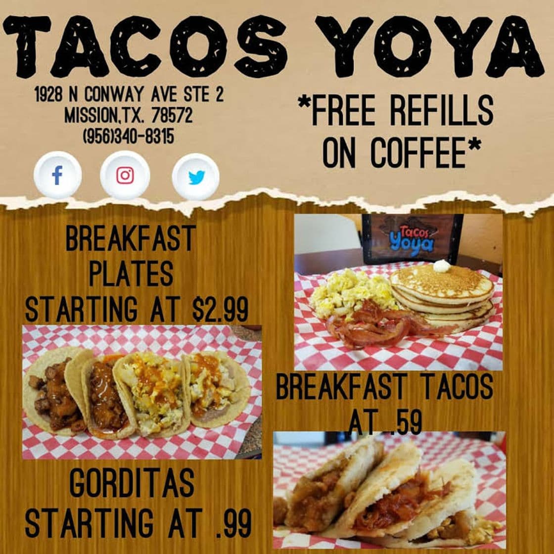 Restaurants Tacos Yoya