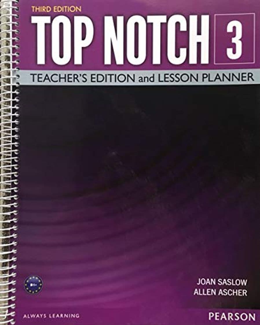 Book Top Notch 3 Teacher Edition & Lesson Planner