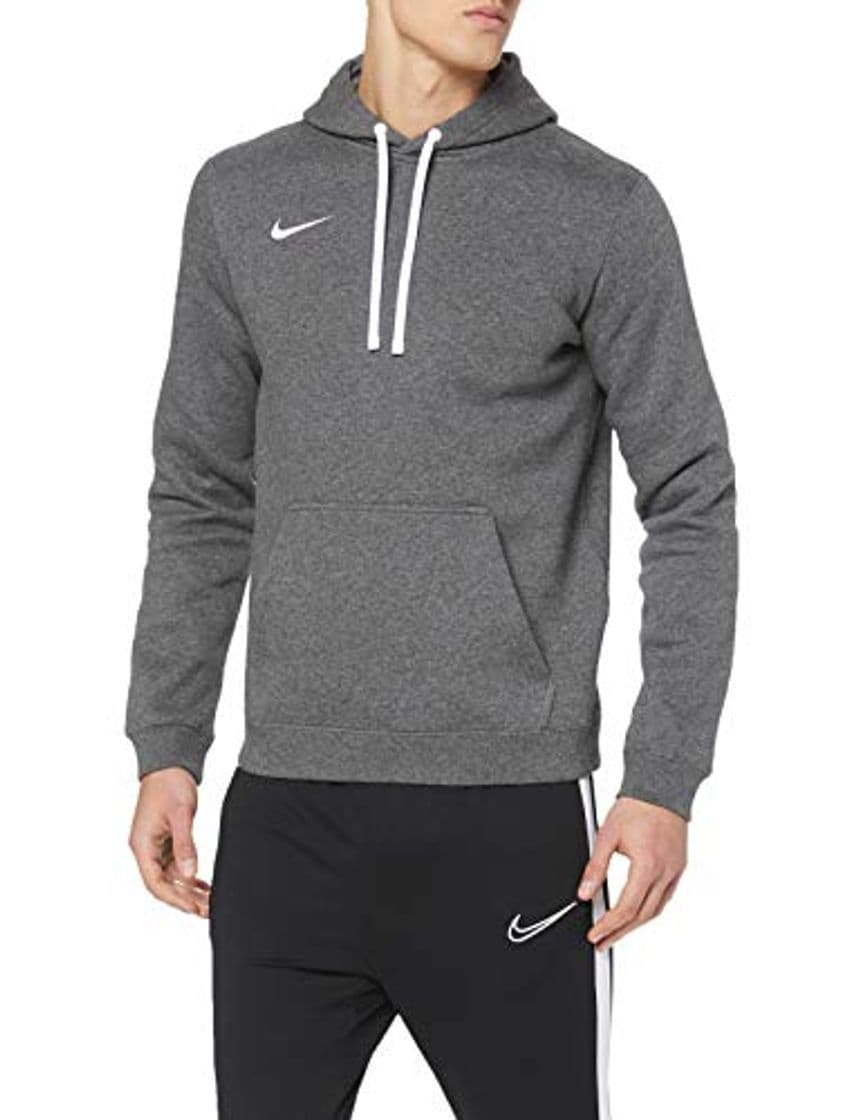 Moda NIKE M Hoodie Po FLC TM Club19 Sudadera, Hombre, Charcoal Heathr