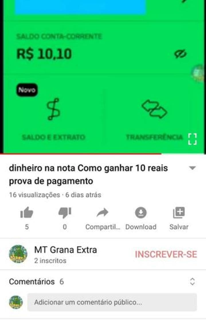 Moda Ganhar 10 Reais