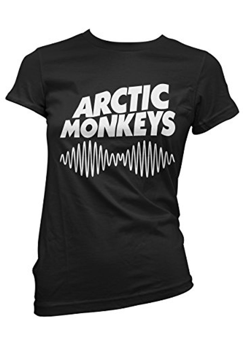 Producto LaMAGLIERIA Camiseta Mujer Arctic Monkeys - Camiseta Rock Band 100% Algodon