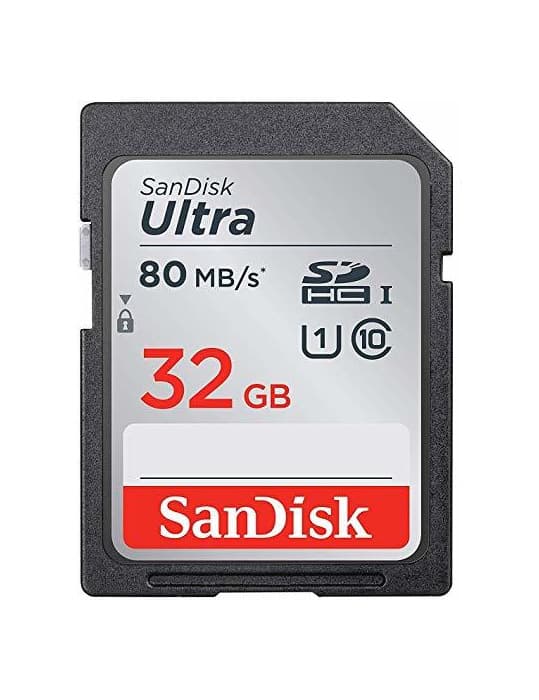 Electronic SanDisk Ultra - Tarjeta de Memoria SDHC/SDXC de 32 GB