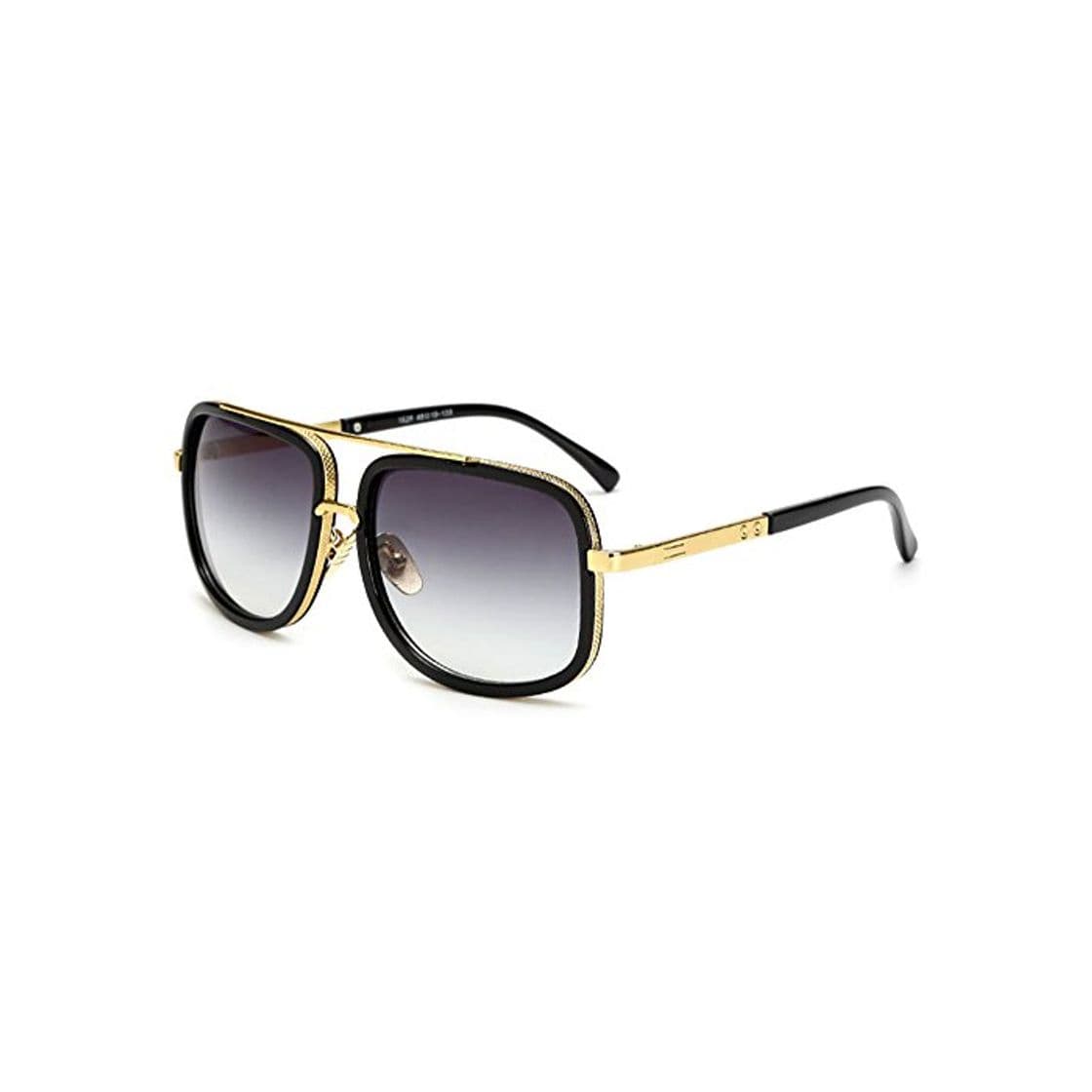 Moda SHEEN KELLY Retro Vintage Baratas para Mujer y Hombre Marco de metal Grandi gafas de sol Metal Pilotos Espejo