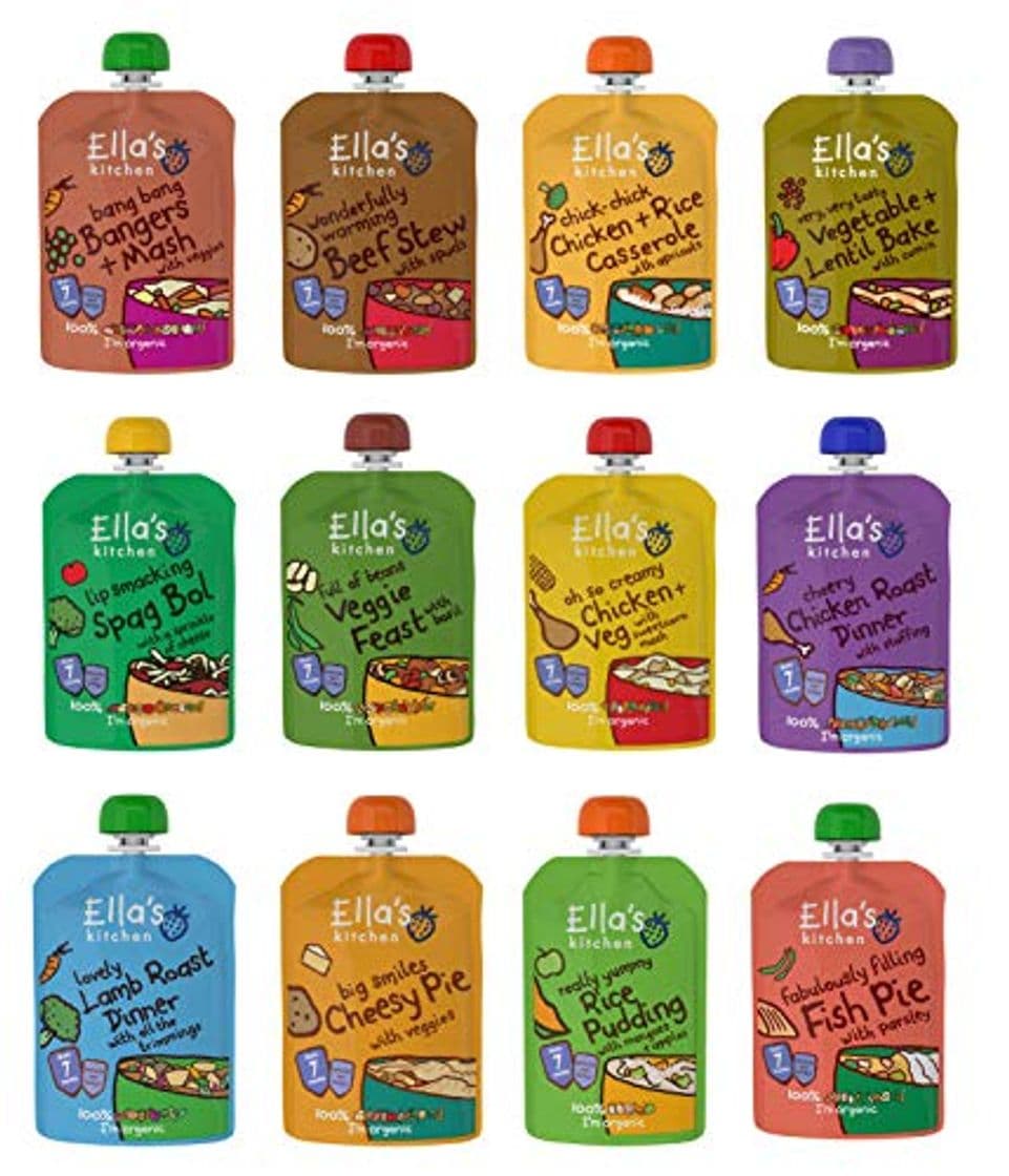 Producto Ella's Kitchen Mixed Case Selections Stage 1, 2, 3 & Smoothie