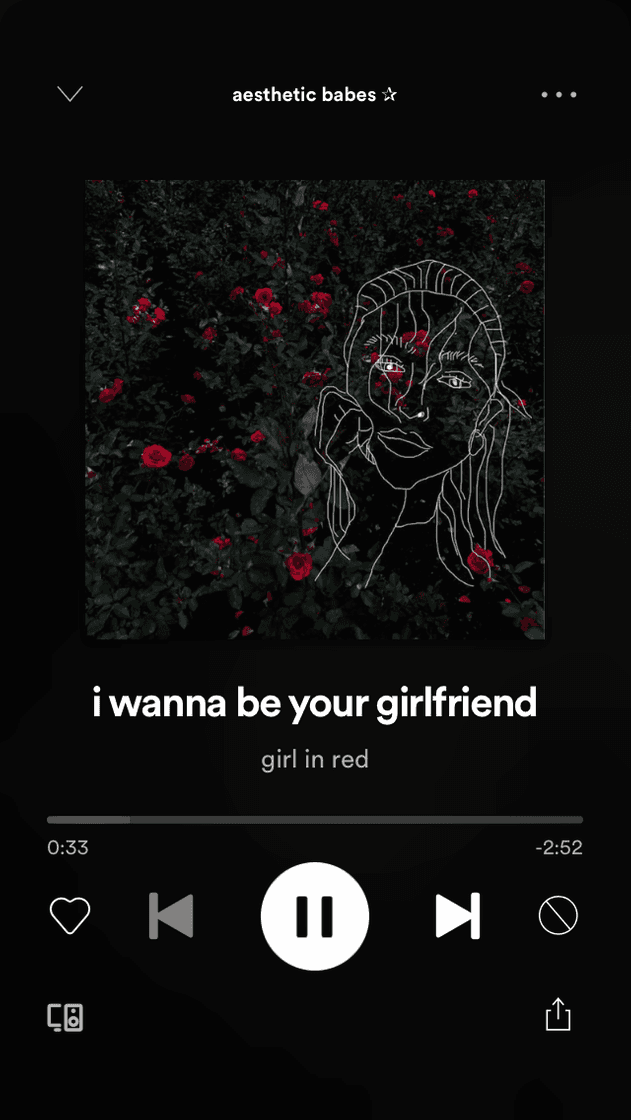 Canción i wanna be your girlfriend