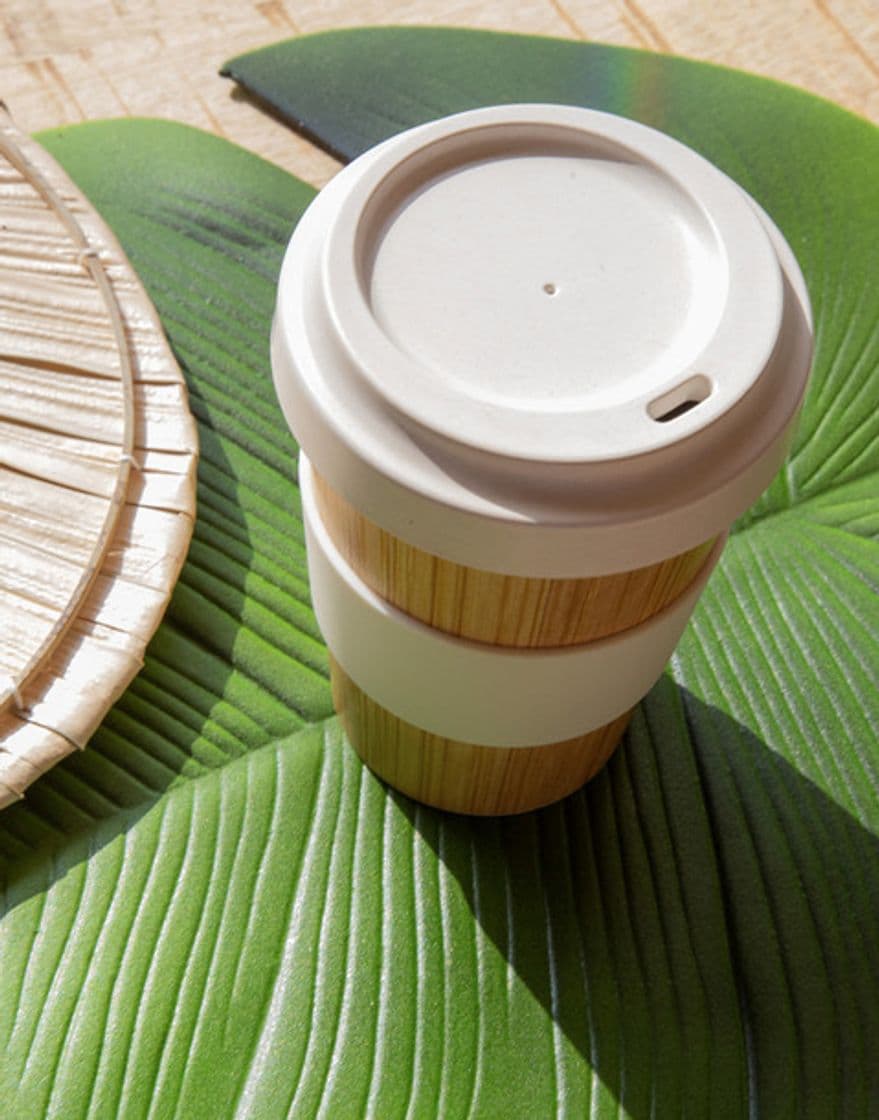 Producto VASO BAMBOO CON TAPA – Natura