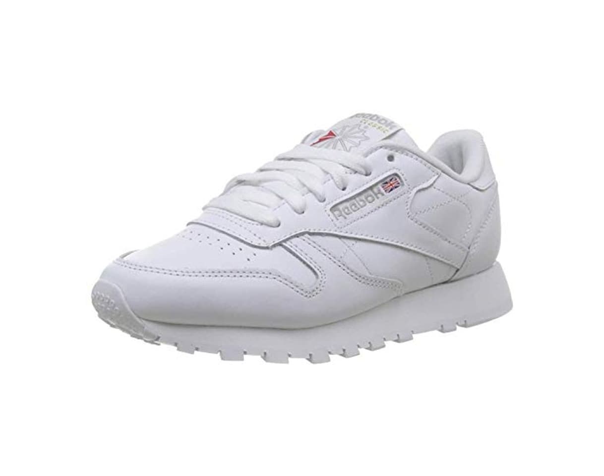 Fashion Reebok Classic Leather Zapatillas, Mujer, Blanco, 38 EU