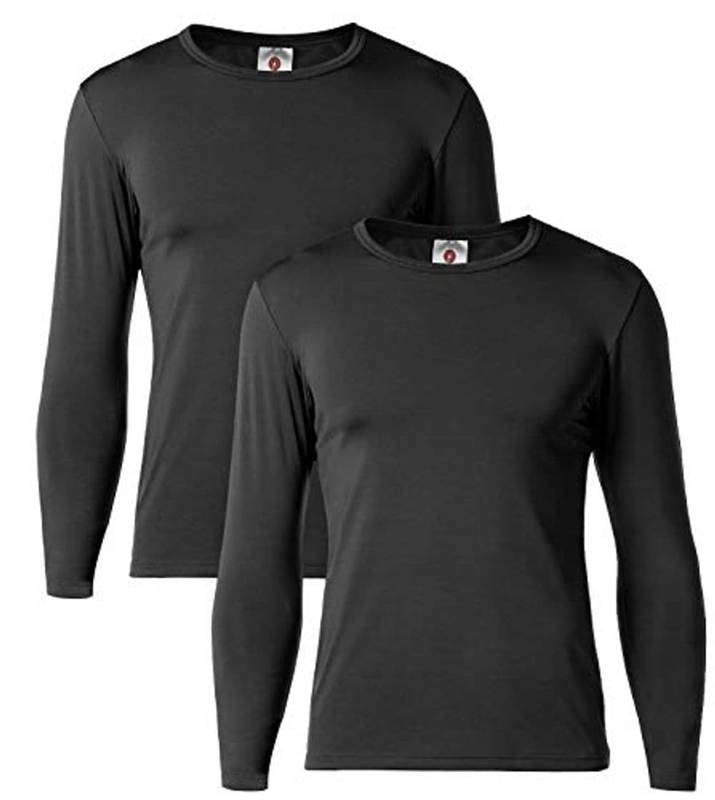 Producto LAPASA Camiseta Térmica, Pack de 2 Manga Larga para Hombre. -Brushed Back