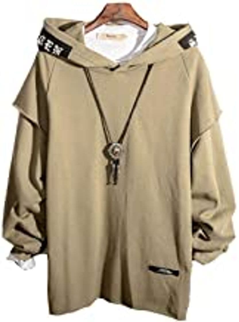 Fashion XIAOYAO Hombre Sudadera con Capucha Deportiva Manga Larga Hoodie Casual Camisa de