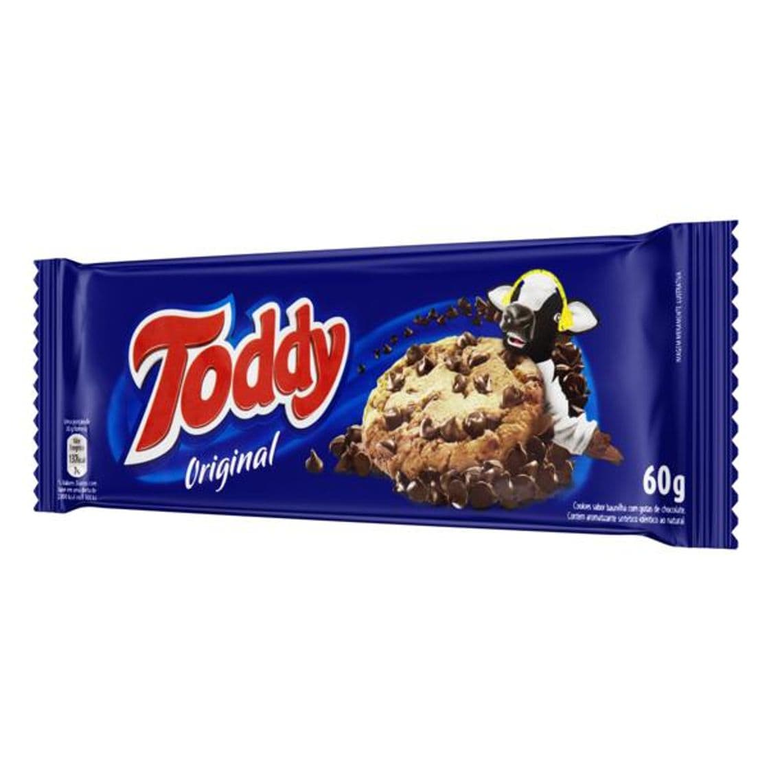 Moda Biscoito Cookie Baunilha com Gotas de Chocolate Toddy Pacote ...