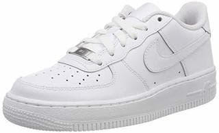 Fashion Nike Air Force 1, Zapatillas de Baloncesto Unisex Niños, Blanco