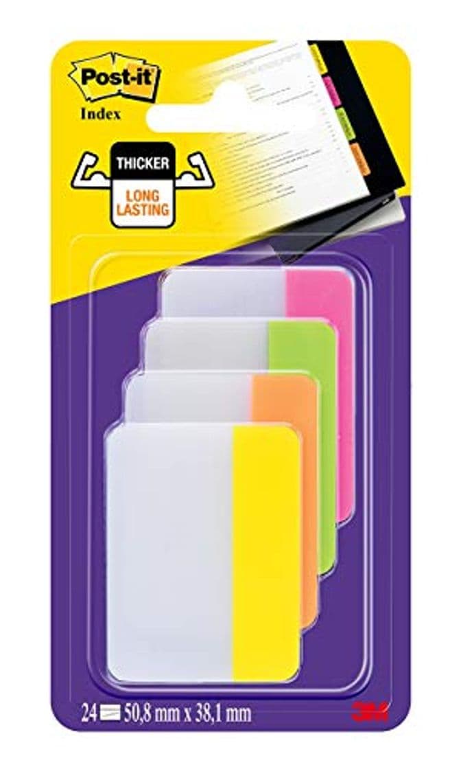 Producto Post-it 686- PLOY Index Strong - Banderitas separadoras