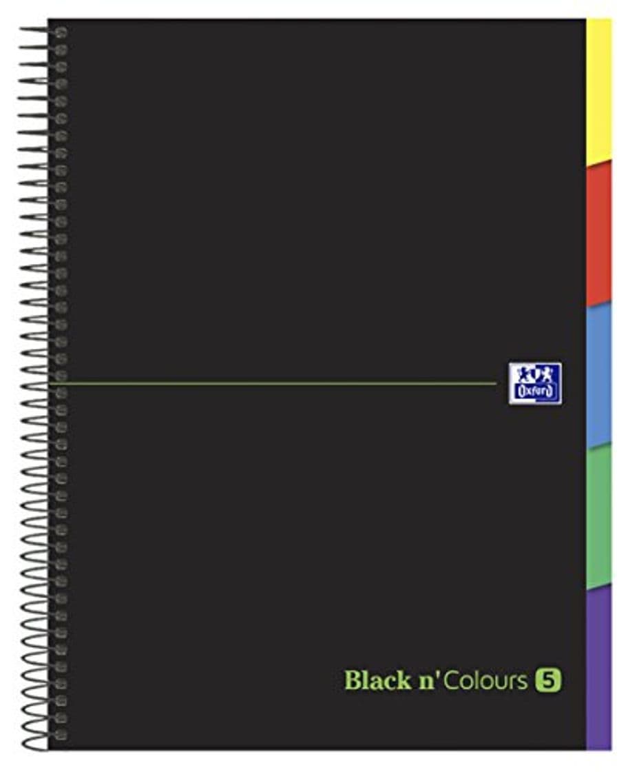 Producto Oxford Black N'Colours - Europeanbook multiasignatura espiral