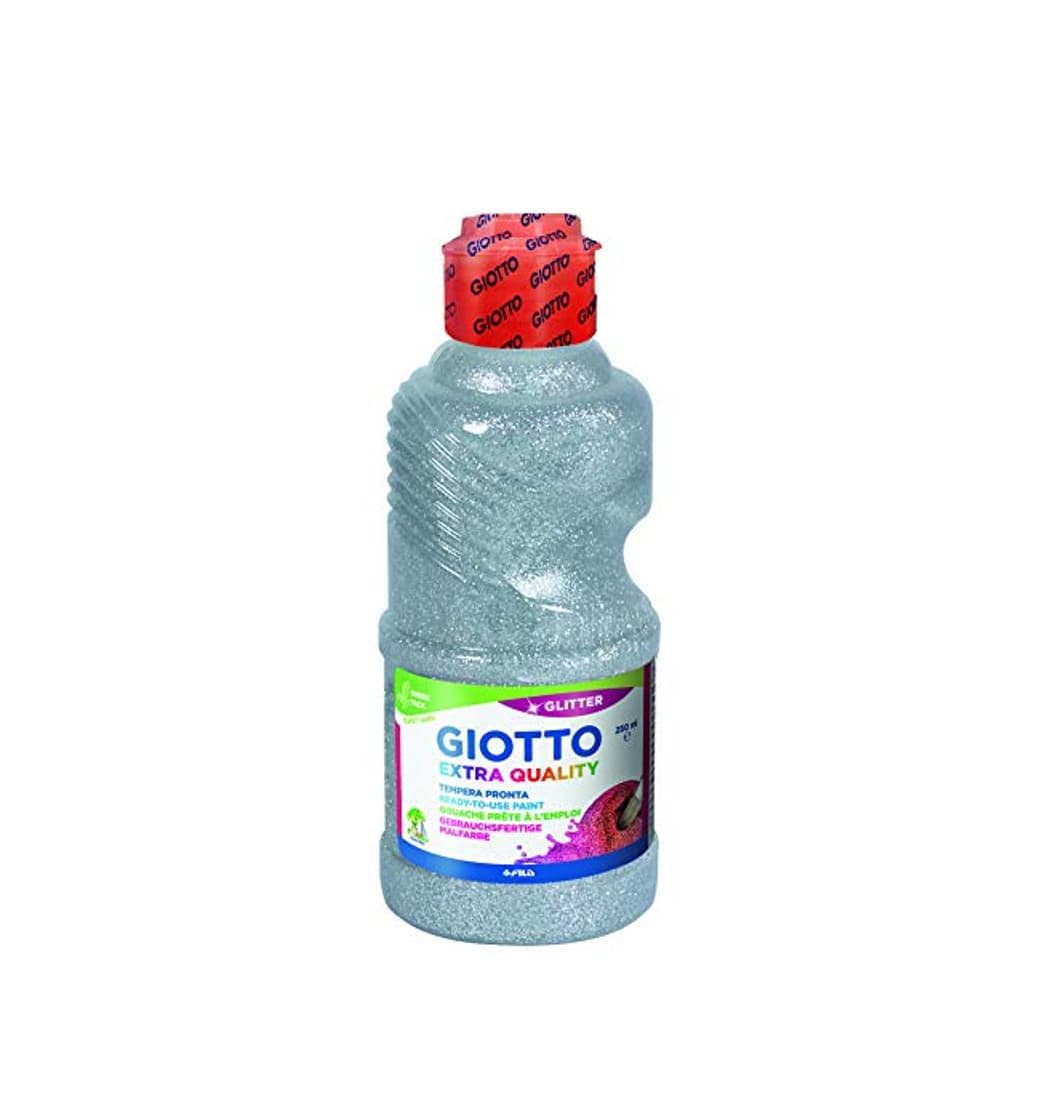 Product Tempera Giotto LIQUIDA Glitter 250 ml Botella Plata