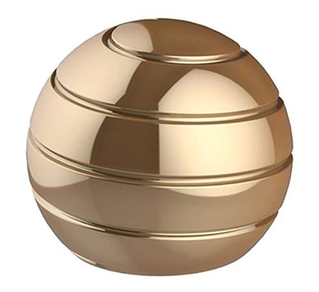 Producto CaLeQi Escritorio cinético Juguete Oficina Metal Spinner Ball Giroscopio con ilusión óptica para Aliviar el estrés Inspirar Creatividad Interior