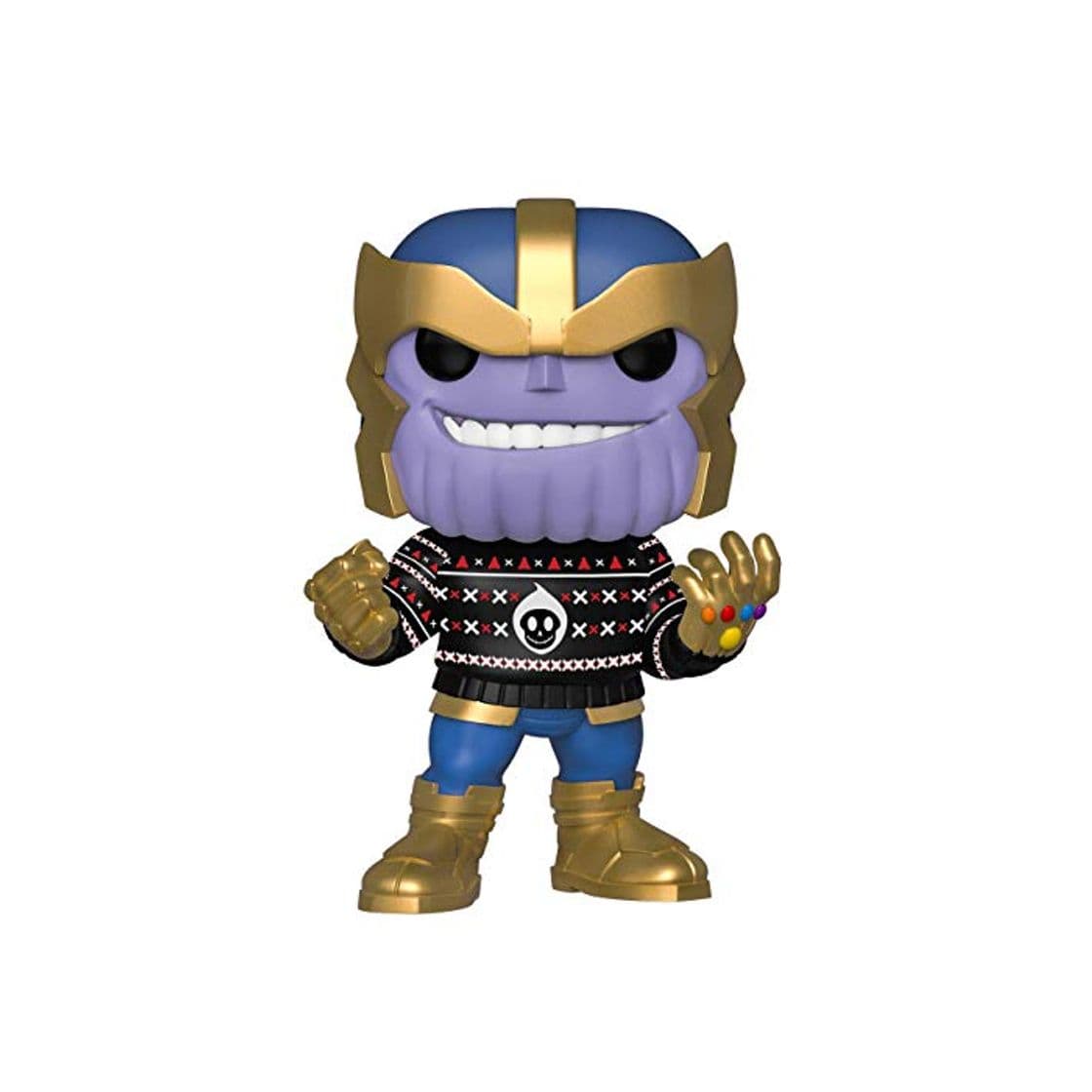 Juego Funko Pop Bobble Vinyle Marvel: Holiday-Thanos Figura Coleccionable, Multicolor