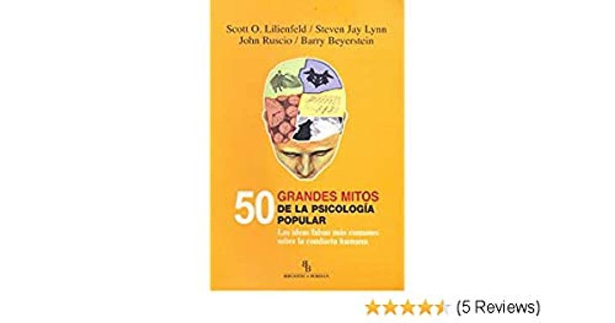 Libro 50 grandes mitos de la psicología popular