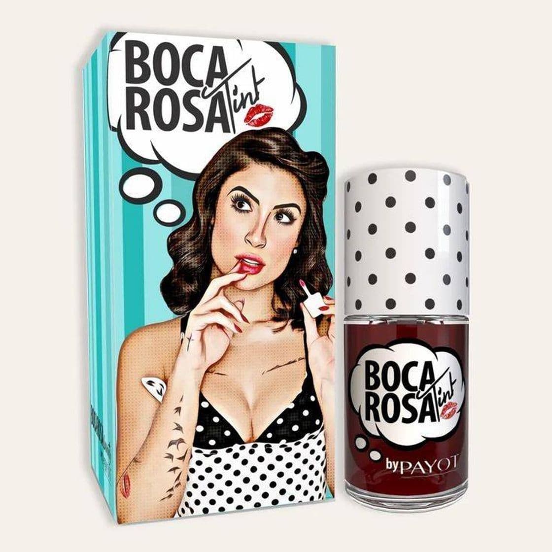 Moda Batom Líquido Lip Tint Boca Rosa Payot Vermelho