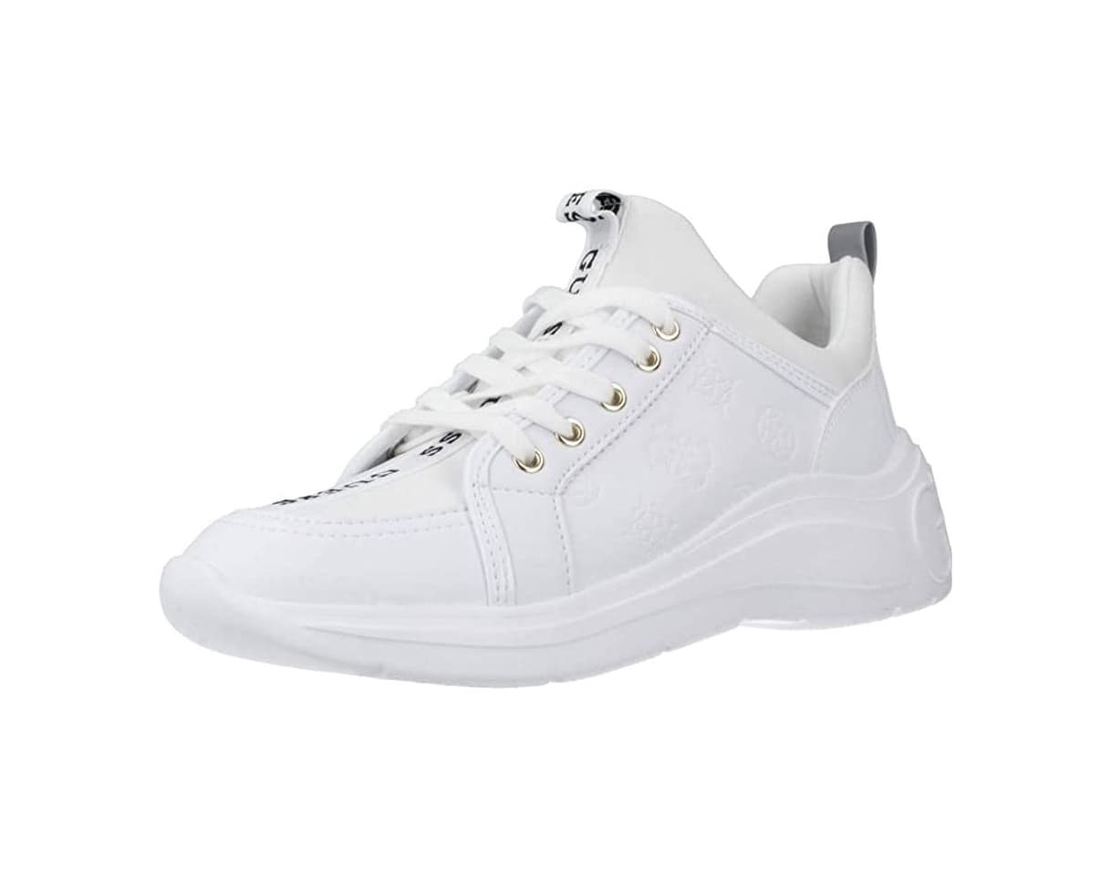 Fashion Guess Calzado Deportivo Mujer FAL12 Sneaker SPEERIT para Mujer Blanco 37 EU