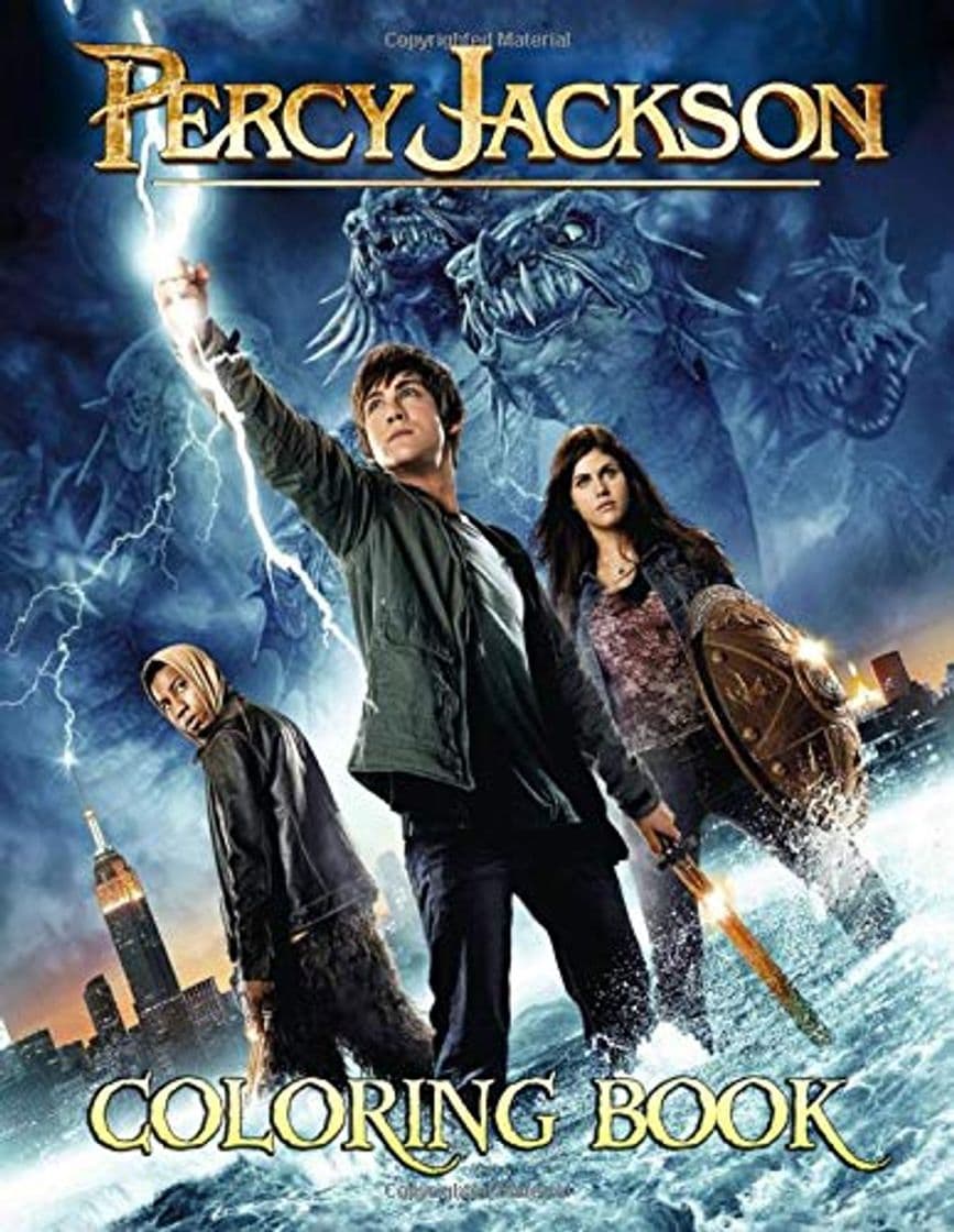 Book Percy Jackson Coloring Book: Improve Your Mood, Relaxing And Enjoying With The Astounding Coloring Book About Percy Jackson