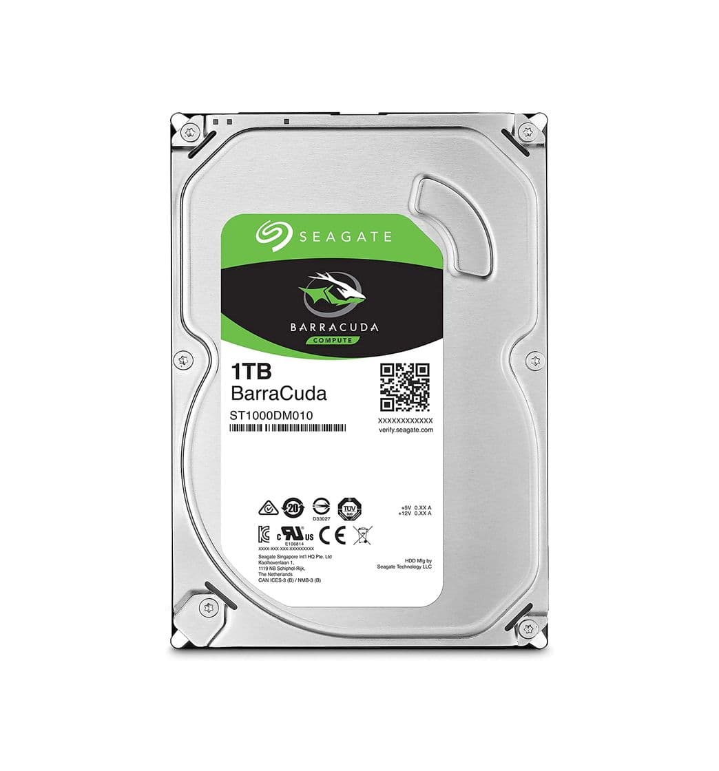 Electronic Seagate Barracuda - Disco Duro Interno de 1 TB