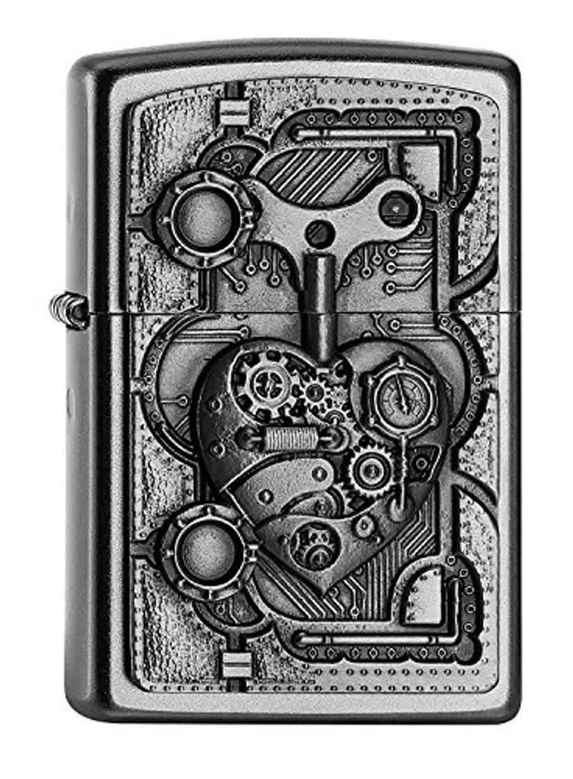 Product Zippo 2.005.032 Mechero de Steam Punk con forma de corazón de la